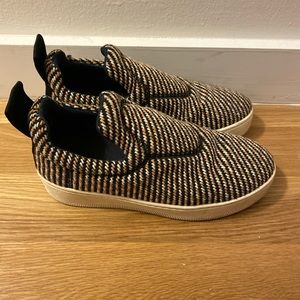 Céline pull on knit sneakers
